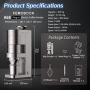 A68 Electric Coffee Grinder