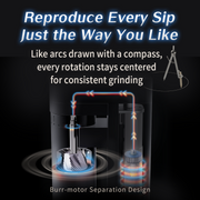 A5 Electric Coffee Grinder-Plug-in version