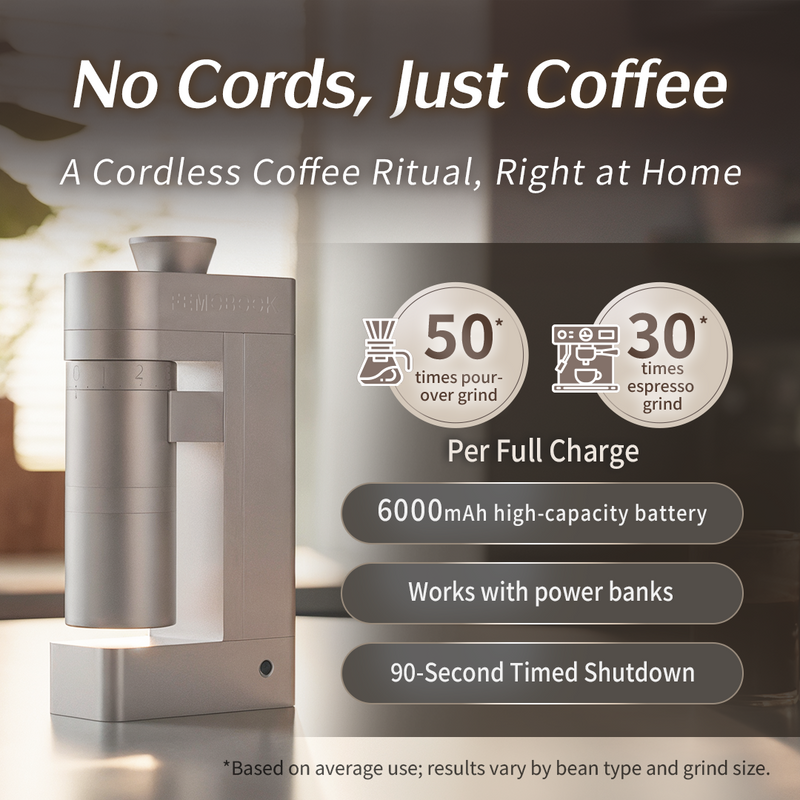 A5  Electric Coffee Grinder-Battery version